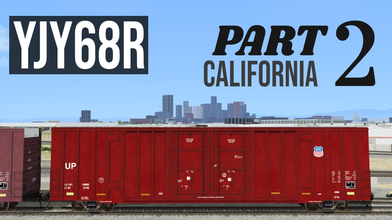 California YJY68R Local Job part 2 - San Bernardino Sub | Los Angeles, CA - Run 8 Train Simulator