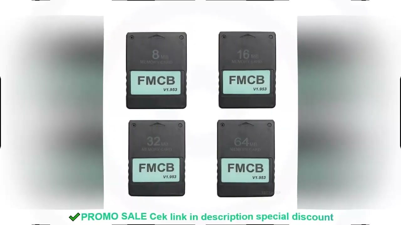 FMCB Free McBoot Card For Sony PS2 For Playstation2 8MB/16MB/32MB/64MB Memory Card v1.953 OPL MC Boo