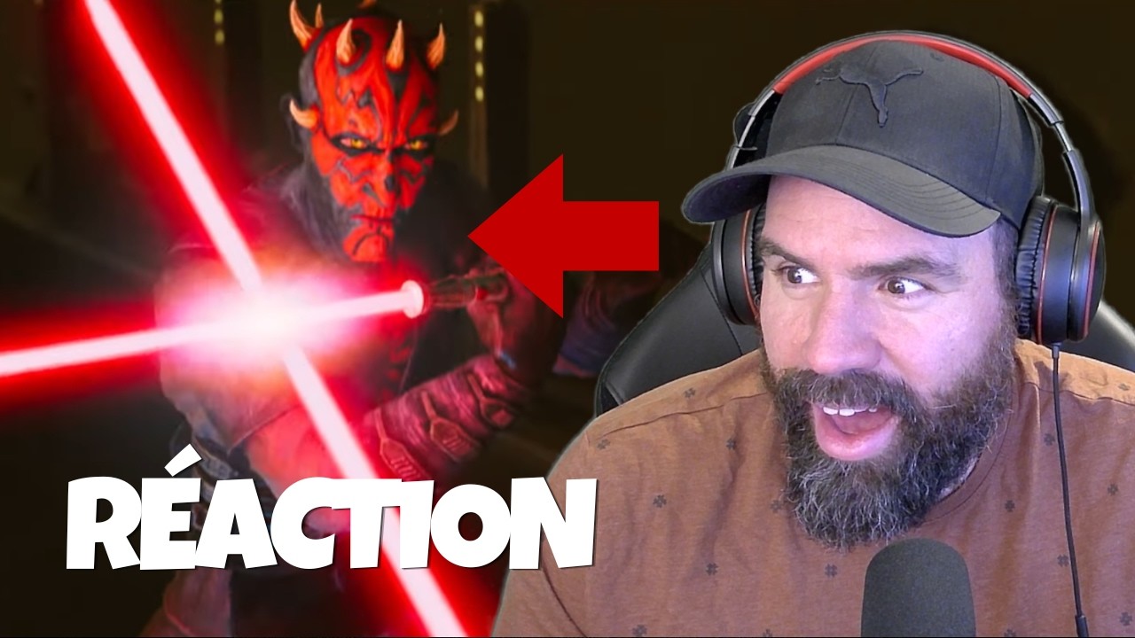 Réaction à Star Wars : Maul – Seigneur de l’Ombre – Bande-annonce officielle (VF) | Disney+