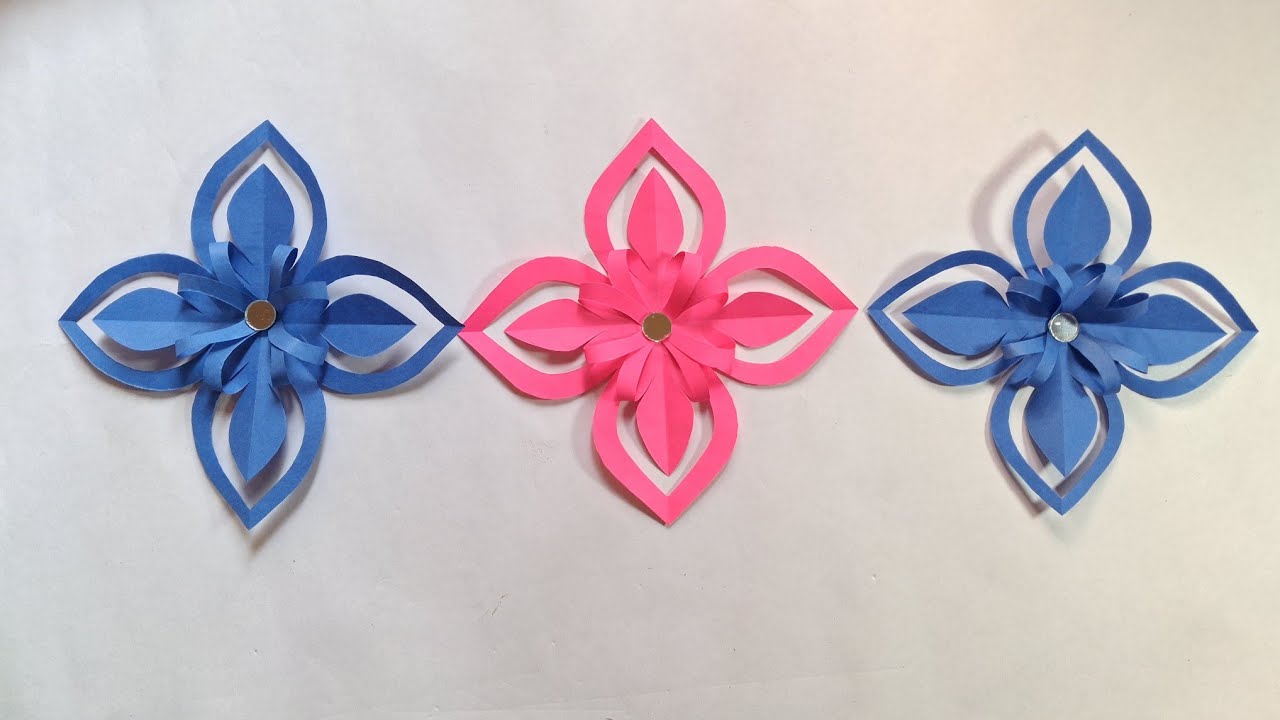 How to make flower | DIY Origami Flower step by step | Easy to make paper flower | 