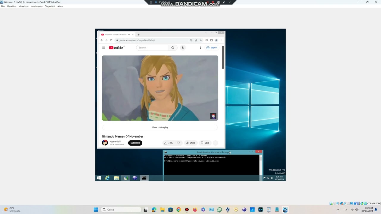 Windows 8.1 BSOD VM #4 (My Computer and VM have BSOD #135)