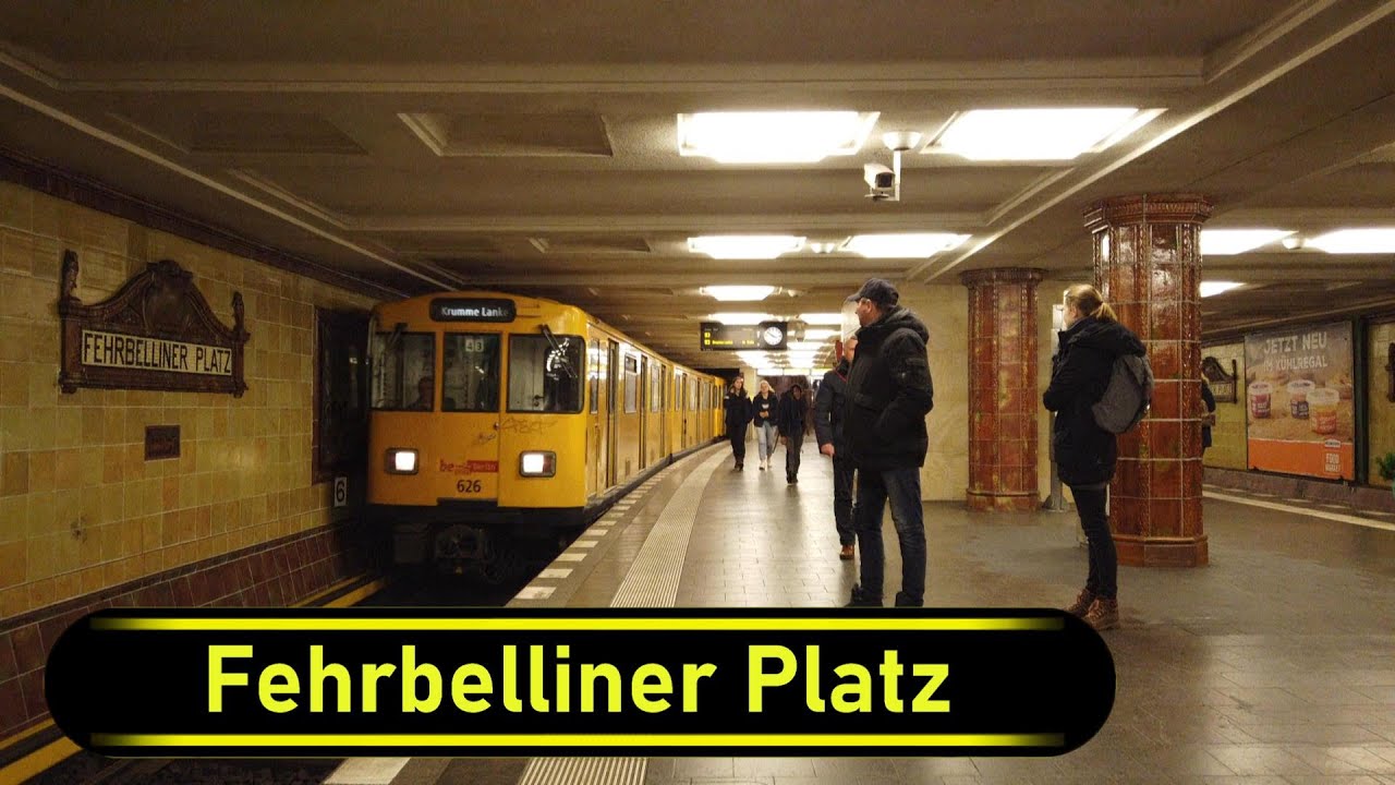 U-Bahn Station Fehrbelliner Platz - Berlin 🇩🇪 - Walkthrough 🚶