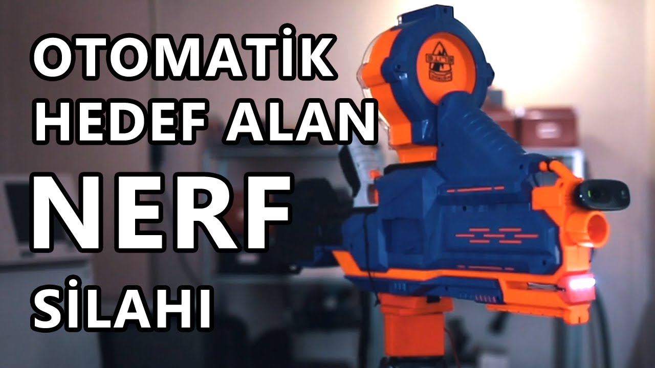 Otomatik Hedef Alan Nerf Silahı