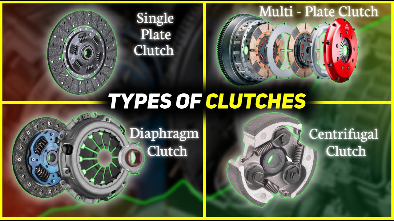 Types Of Clutches | Clutch कितने प्रकार के होते हैं ? By AutomotiveEngineHindi