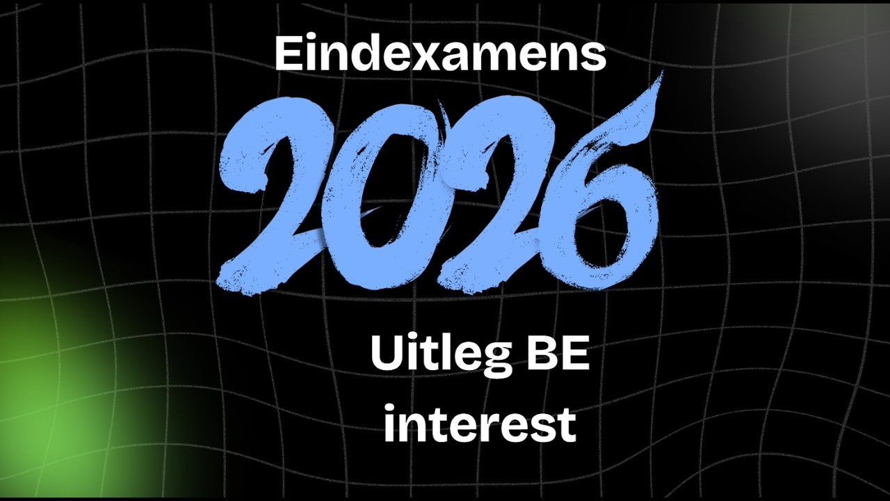 Eindexamen uitlegvideo Interest – Bedrijfseconomie