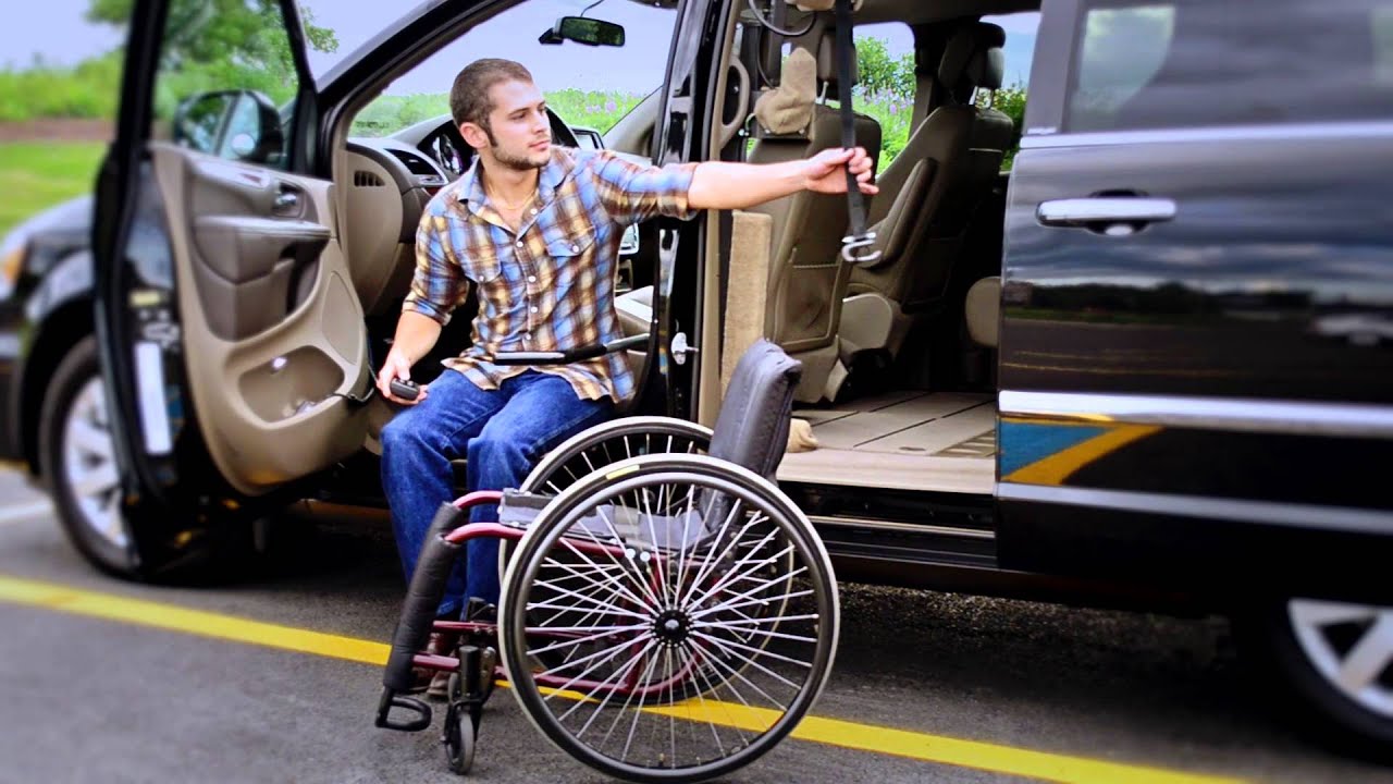 Demo - XL-Seat paired with the Hi-Lift, Power lift for manual wheelchairs from Adapt Solutions.