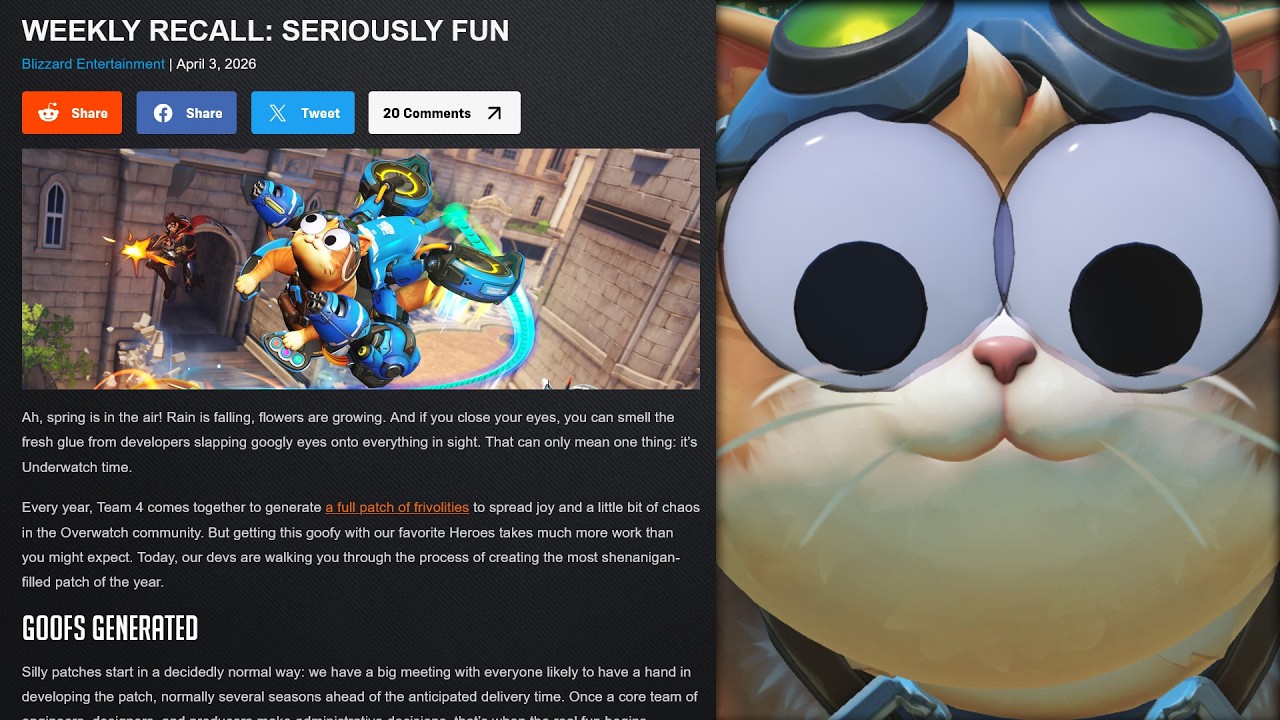 Which APRIL FOOLS change could make it to the main game?