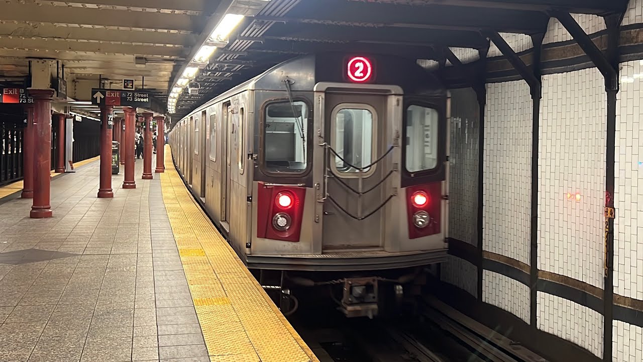 (2) and (3) Local Train Action in Manhattan 