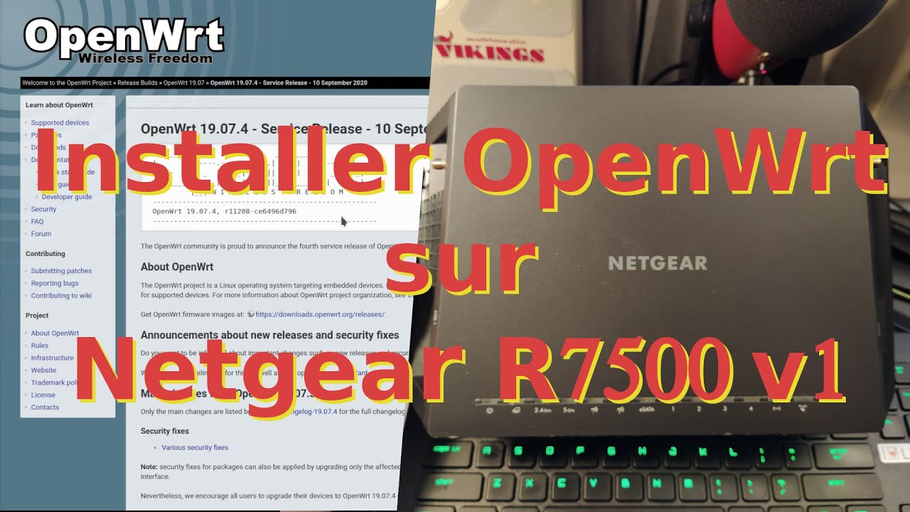 Installer OpenWrt sur Netgear R7500 v1