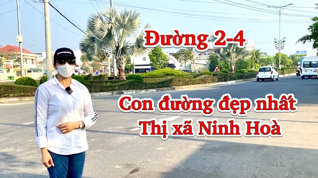 Thị xã Ninh Hoà | Đường 2/4 con đường mới mở đẹp nhất TX Ninh Hoà | Khánh Hoà