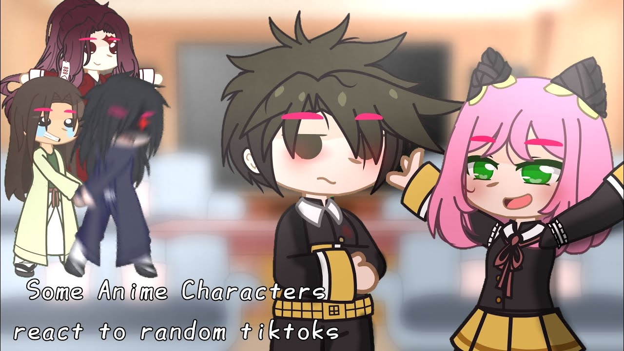 Some Anime Characters react to random tiktoks || GCRV | 2/2 || Kita-samaa