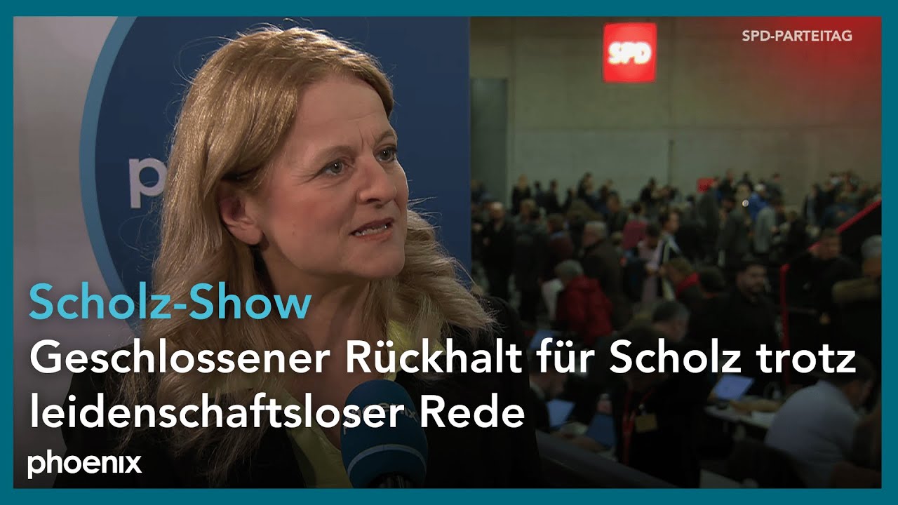 SPD-Parteitag: Kristina Dunz (Redaktionsnetzwerk Deutschland) zur Kanzlerkandidatur von Olaf Scholz