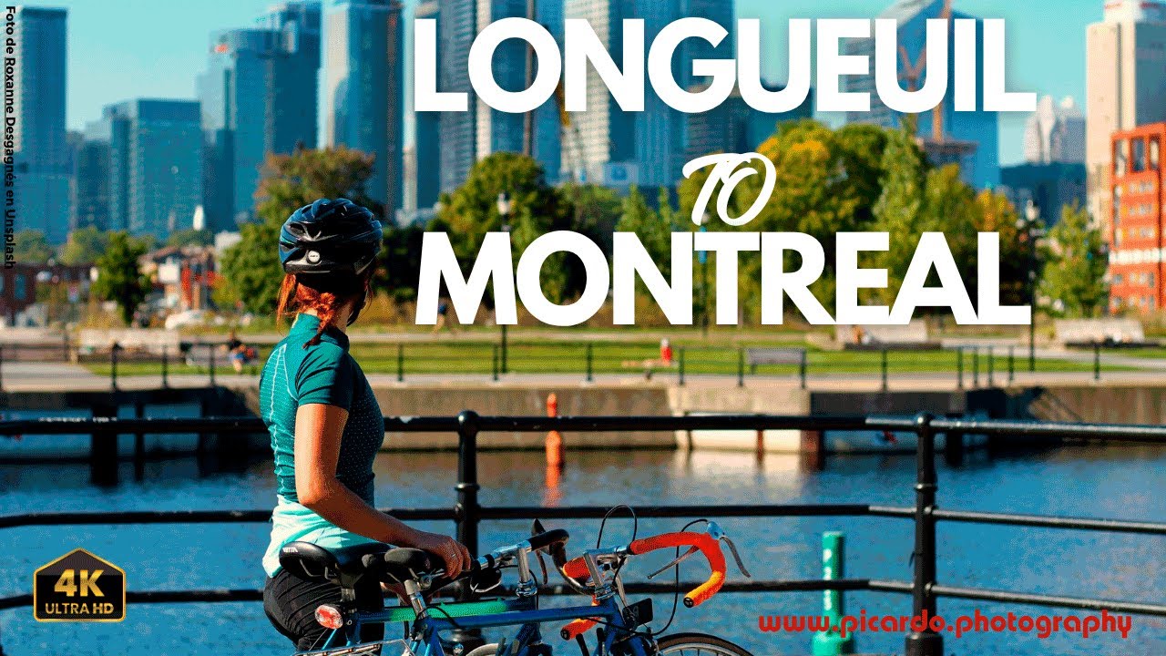 De LONGUEUIL a MONTREAL en Bicicleta 🚴‍♀️ Un Viaje Increíble por la Ribera del Río San Lorenzo