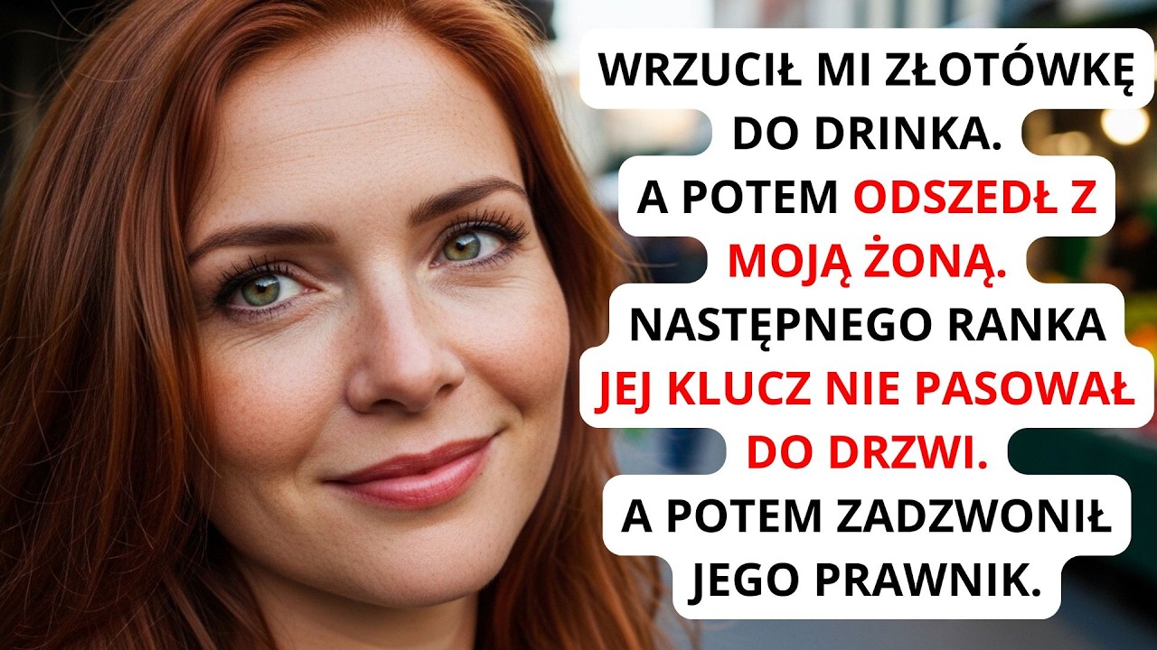 Wrzucił mi złotówkę do drinka. A potem odszedł z moją żoną. Uśmiechnąłem się. I wyszedłem bez słowa.