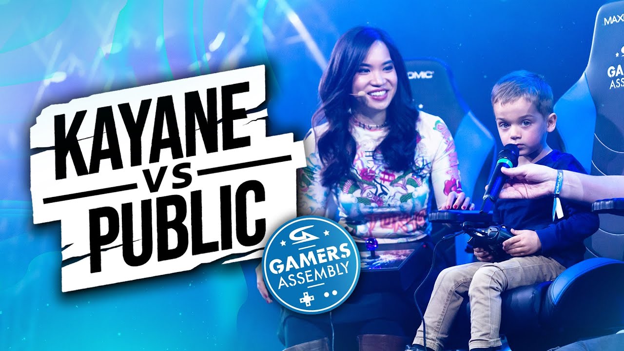 Kayane VS Public de la Gamers Assembly 2022 sur Soul Calibur VI