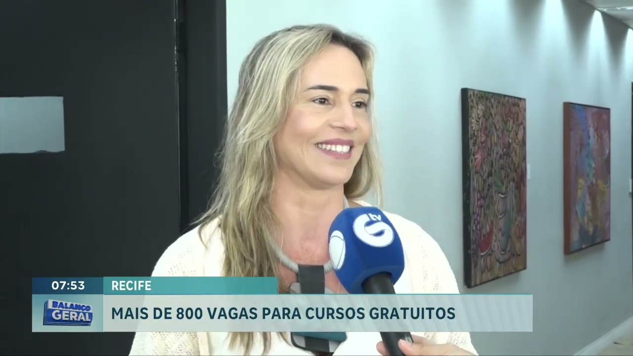 Mais de 800 vagas para cursos gratuitos.