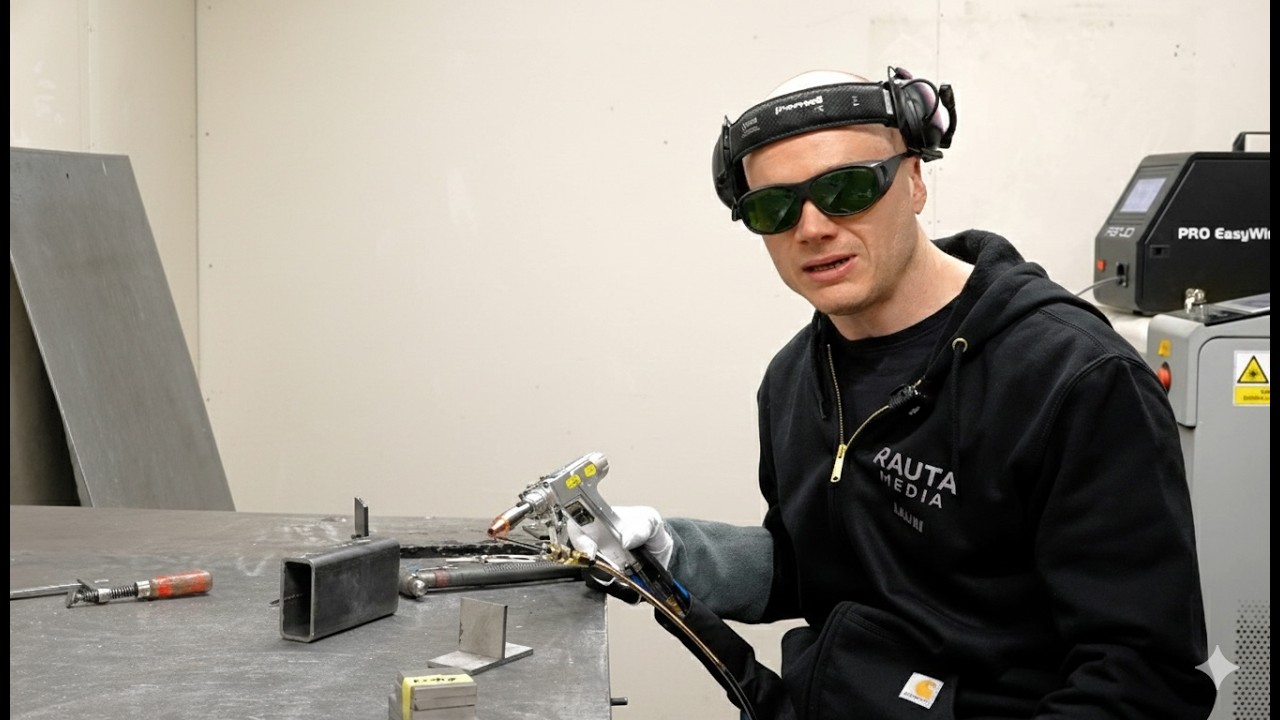 Laserhitsaus testissä – Yllättävän helppoa ja järjettömän kestävä sauma?