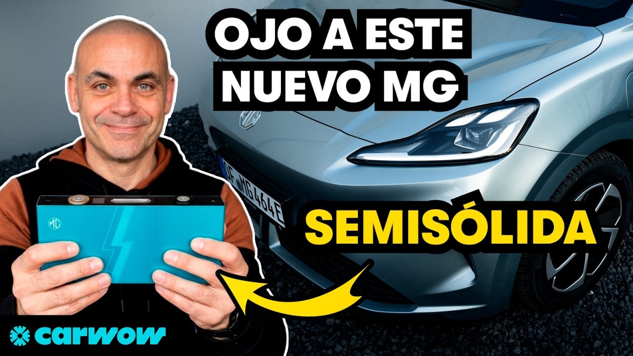 MG QUIERE ADELANTAR AL RESTO: EL NUEVO MG4 TRAE UNA BATER&Iacute;AS SEMIS&Oacute;LIDAS &iquest;QU&Eacute; SIGNIFICA ESTO?