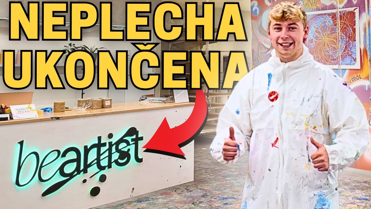 🎨 VYROBILI JSME SI VLASTN&Iacute; OBRAZ V BEARTIST! 😍🖌️
