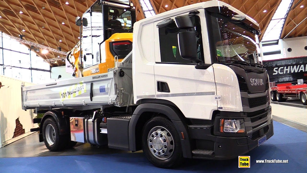 2020 Scania P250 Dump Truck - Exterior Interior Walkaround