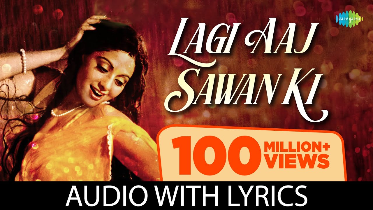 Lagi Aaj Sawan Ki | Lyrical | Chandni | Sridevi & Rishi Kapoor | Anupama Deshpande | Suresh Wadkar
