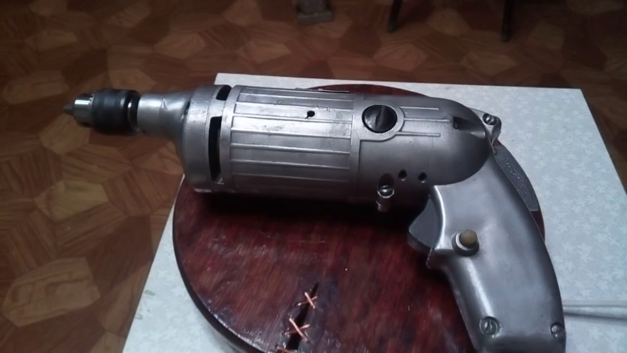 ИЭ-1003 дрель из СССР.Мой улучшаизинг.