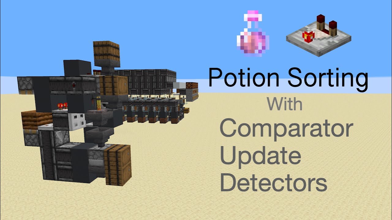 Storage Tech: CUD Based Potion Sorting + Encoding