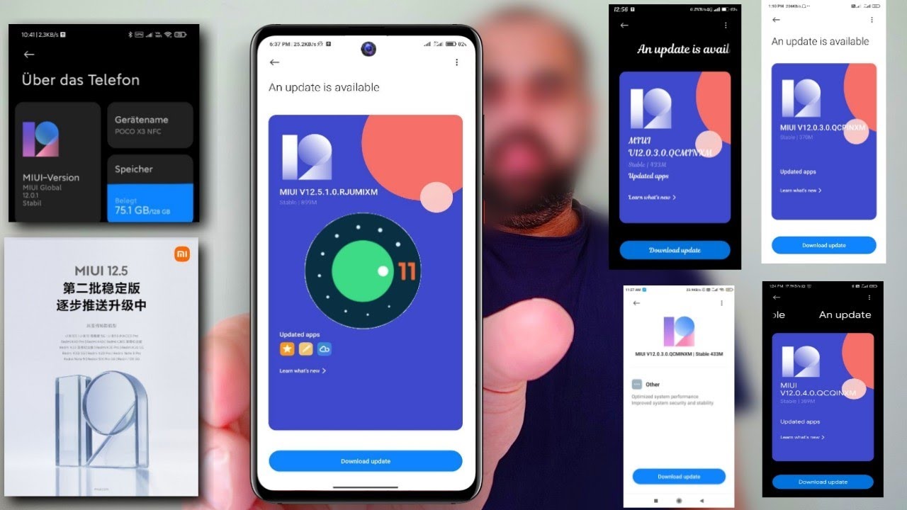 MIUI 12.5 SECOND BATCH LIST, POCO X3 PRO MIUI 12.5.1 | POCO X3 ANDROID 11, REDMI 8,8A,Dual, 9 POWER