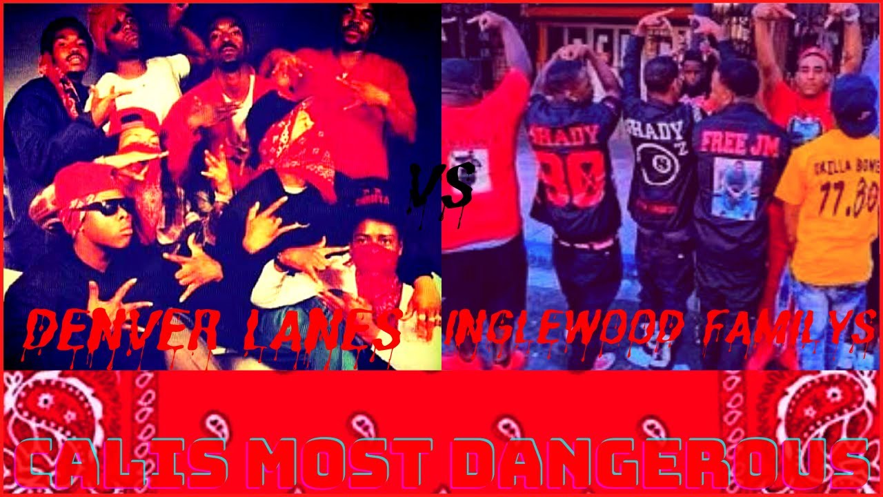 Inglewood Family gangster bloods VS Denver Lane gangster bloods |Two of LAs most NOTORIOUS go to war