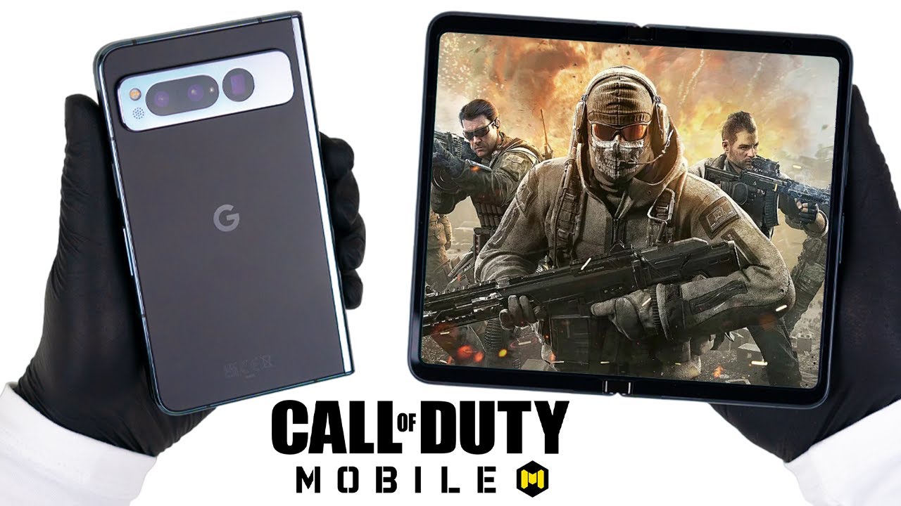 Google Pixel Fold Call of Duty Mobile Gameplay Test Max Settings