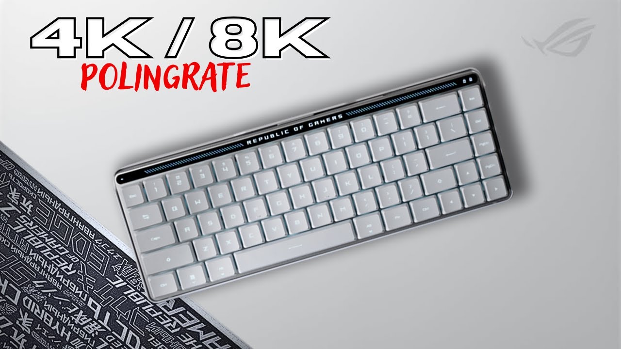 Asus'tan bir ilk ama ALMADAN izle  !!! / Asus Rog falchion Rx Low Profil Klavye