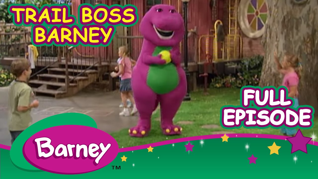 Барни Полный Эпизод - Trail Boss Barney