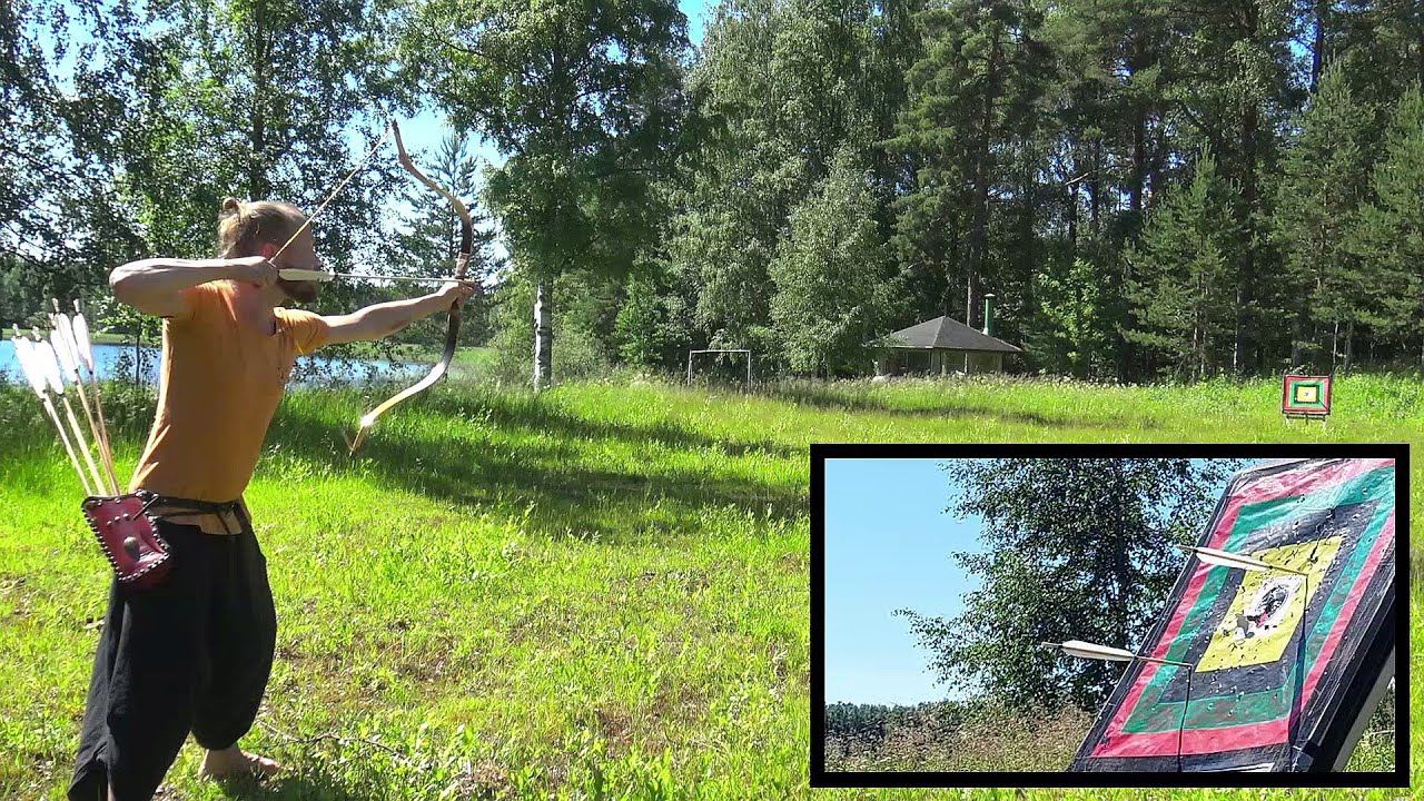 Back to archery after a pause - testing my condition