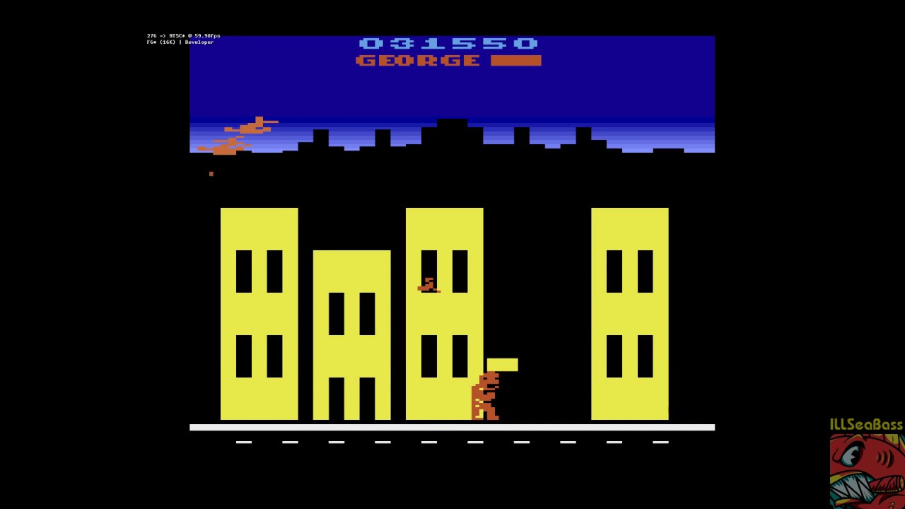 Rampage [ATARI 2600] 300,000