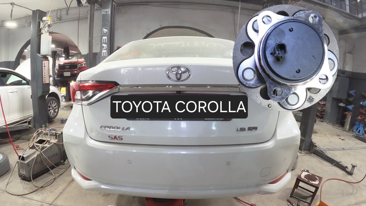 toyota corolla 2020-2024 rear wheel bearing replacement (torque specs)