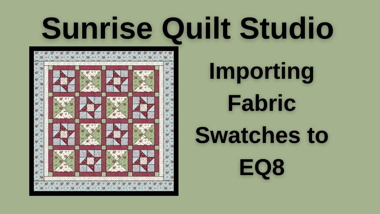 Importing Fabric Swatches into Eq8 from a Fabric Website