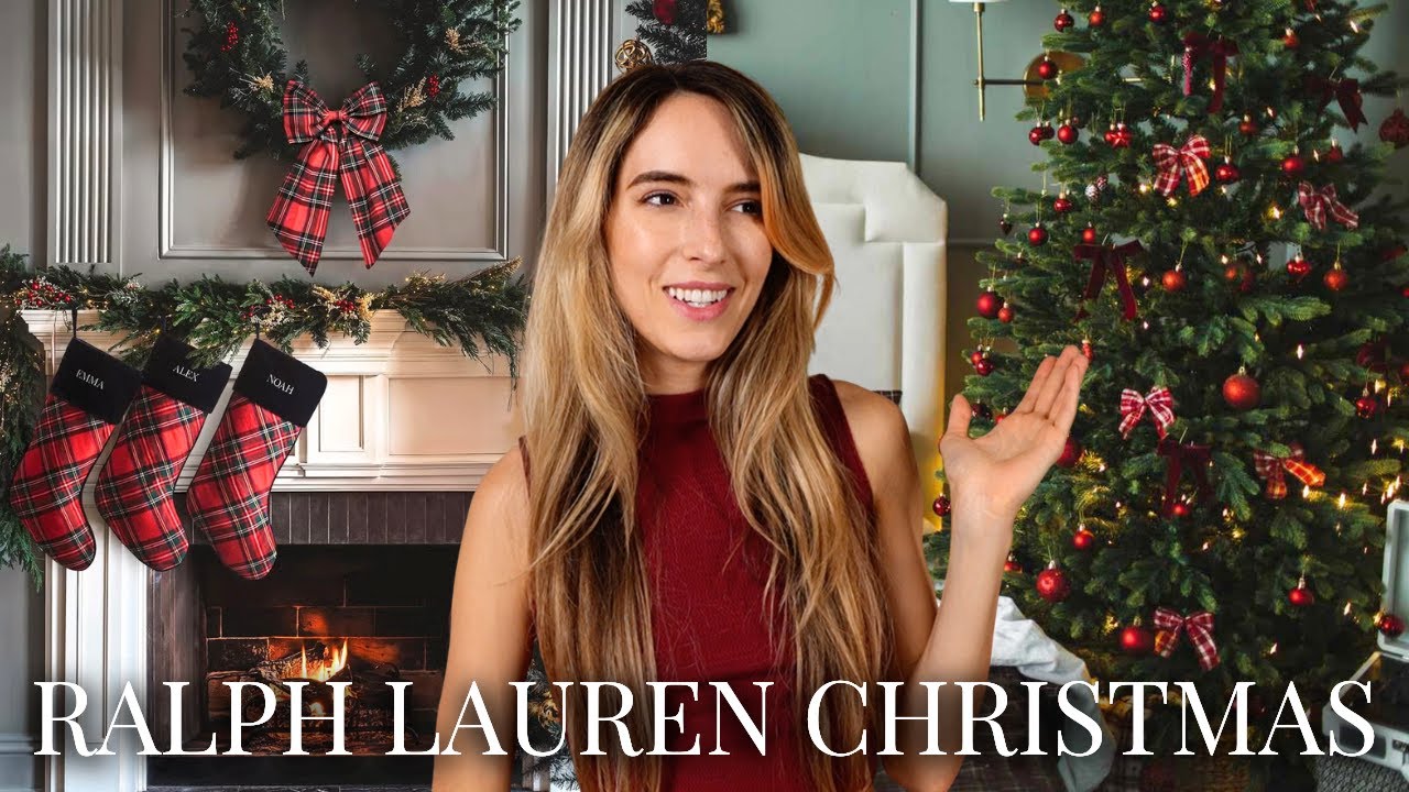 Thrifting the Ralph Lauren Christmas Aesthetic