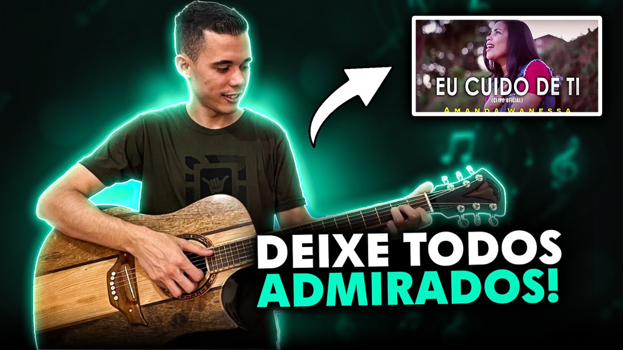 Eu Cuido de Ti | Cifra Simplificada | Para Iniciantes | Amanda Wanessa | Aula De Violão