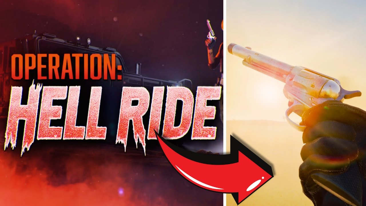 Tutoriel pour d&eacute;bloquer les d&eacute;fis de l'&eacute;v&egrave;nement *Operation Hell Ride* sur Warzone! (Gravemark .357)