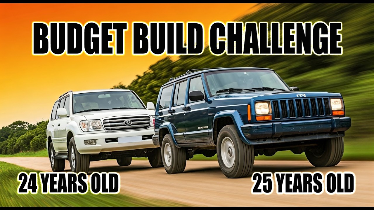Toyota vs Jeep: Budget Off-Road Showdown - Jeep XJ VS 100 Series Land Cruiser Budget Build