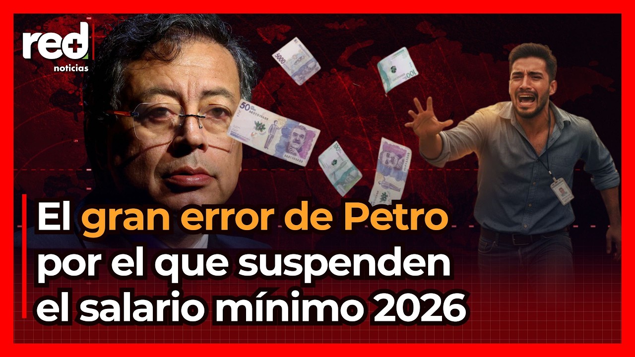 Fue lindo mientras duró: ERROR del presidente Gustavo Petro en aumento del 23% al salario mínimo