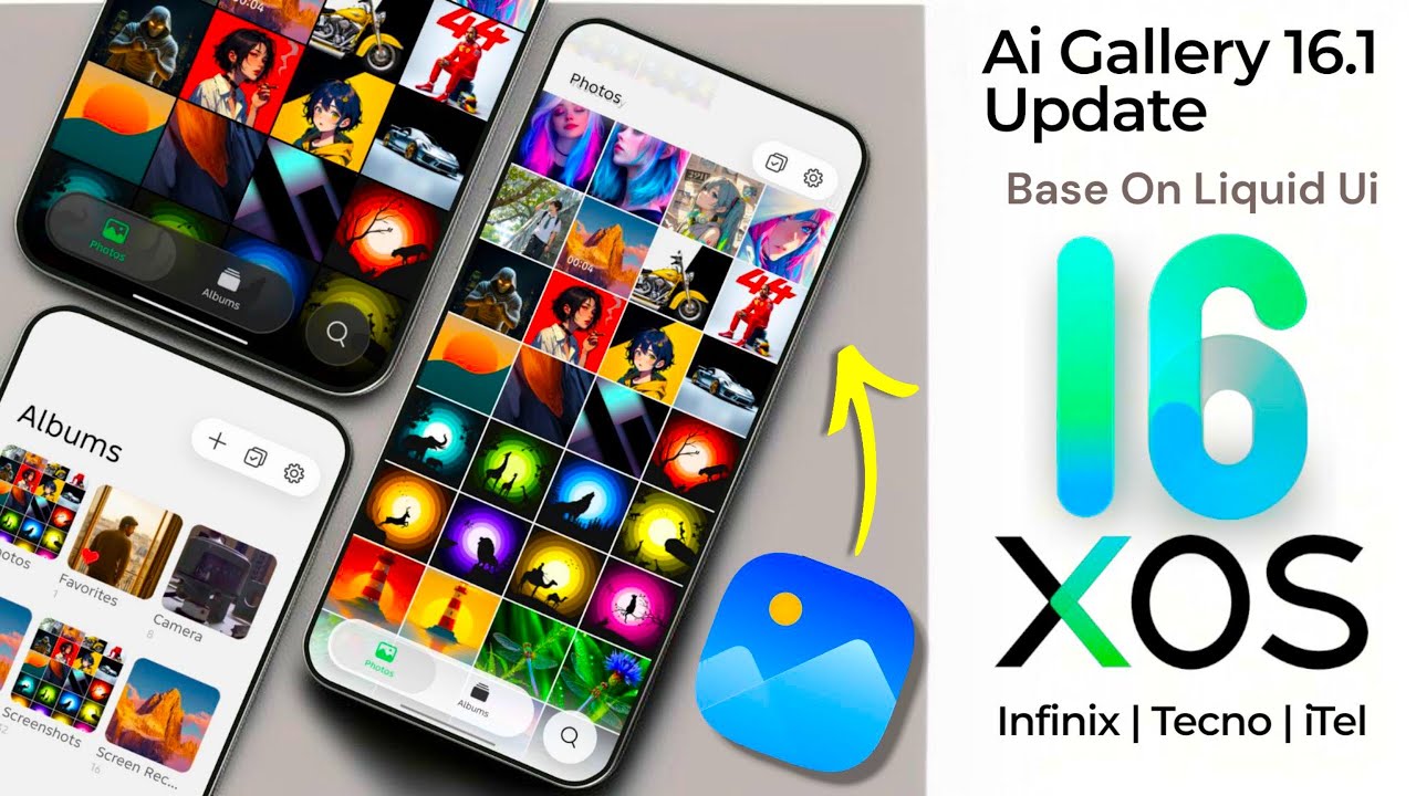 Обновление Infinix XOS 16: галерея ИИ с новым интерфейсом «жидкое стекло» для мобильных телефонов...