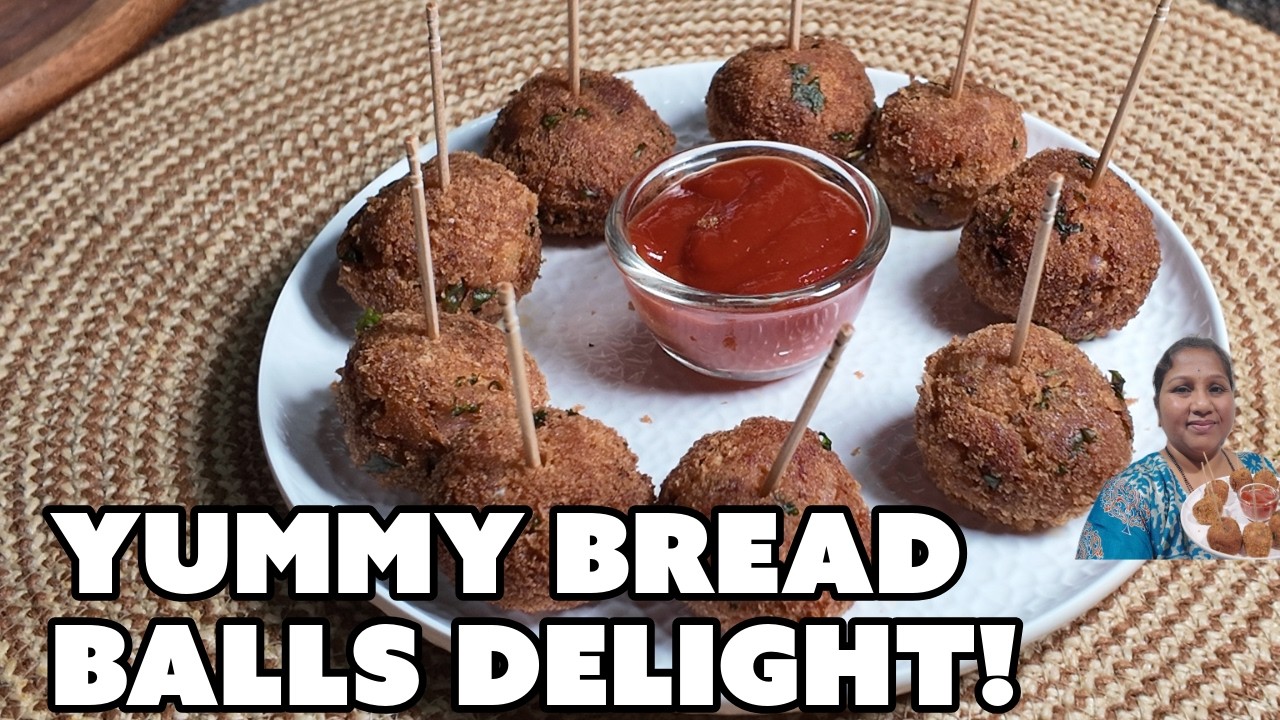 Evening Snack | Quick Recipe | Yummy Bread Balls  #easyrecipes