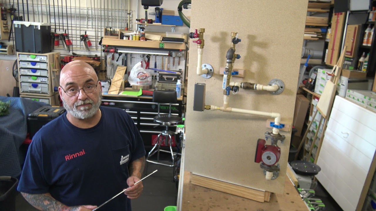 Part 2 Piping a dedicated hot water loop on a Rinnai RU unit