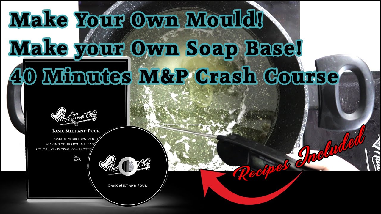 Basic Melt and Pour Course - /- Make your Own Mould and Your own Soap Base DIY