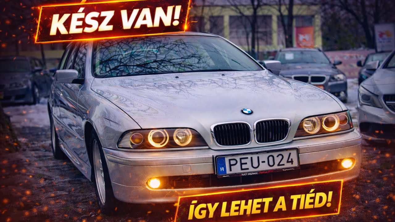 BMW E39 520i projekt – KÉSZ VAN! 🔥 Így lehet a tiéd!