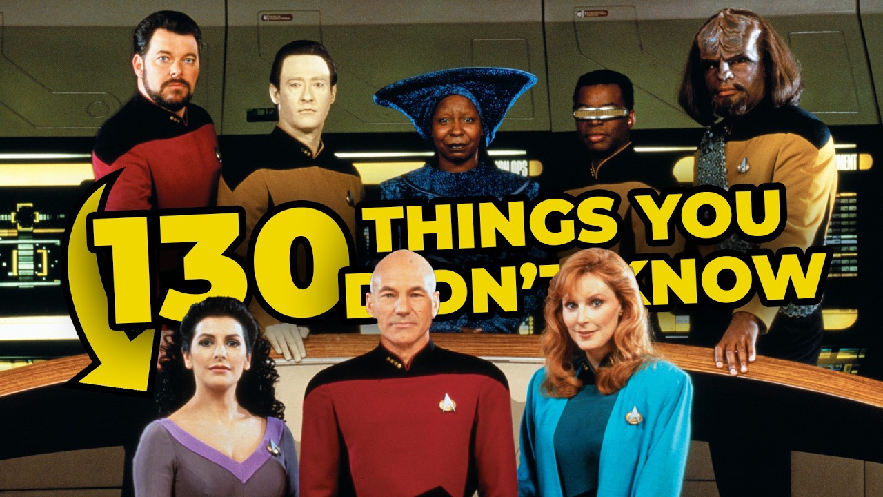 130 Things You Didn’t Know About Star Trek: The Next Generation’s Crew