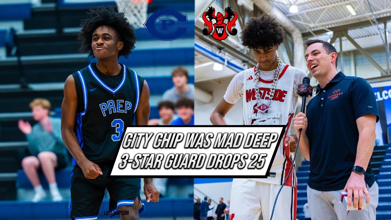 City Chip was Mad Deep!! 3-Star Couldn't miss!! #3 Creighton Prep (NE) VS #2 Omaha Westside (NE)