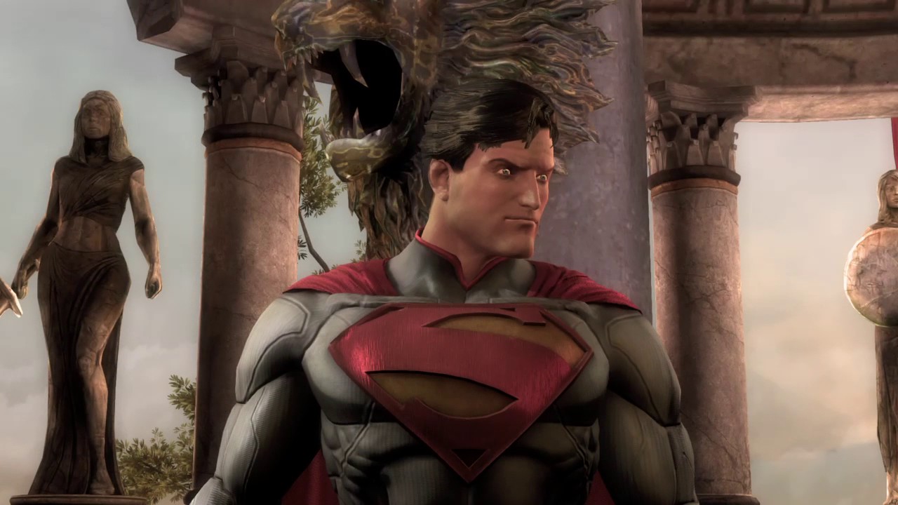Injustice: Gods Among Us Ultimate Edition Superman New 52 Gameplay Fully Charged Battle