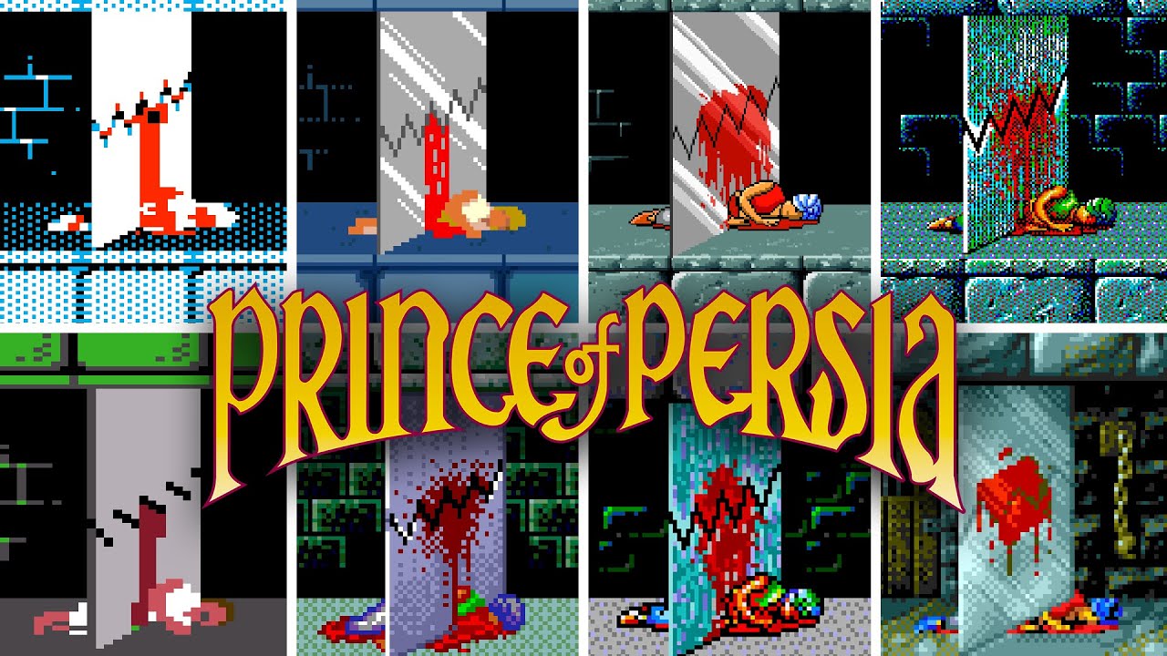All DEATHS of Every Prince of Persia Version